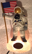 Hallmark~1994~THE EAGLE HAS LANDED~Journeys Into Space~MAGIC LIGHT & VOICE~VG+