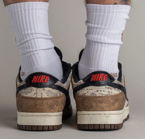 NIke Dunk Low Premium “CO.JP Brown Snakeskin" - Men's Size 9.5 and 10 - Picture 18 of 24