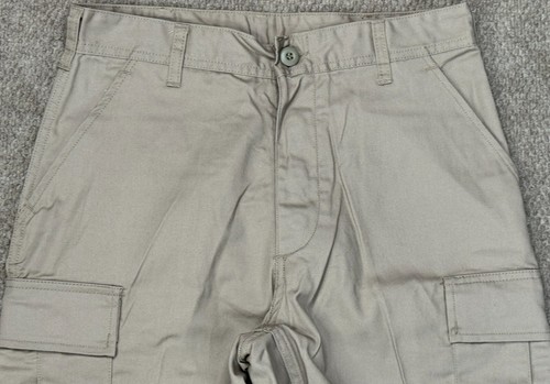No-Comply Herren Skate Shop Beige Skateboarding Cargo Hose Größe Small Regular - Bild 2 von 14