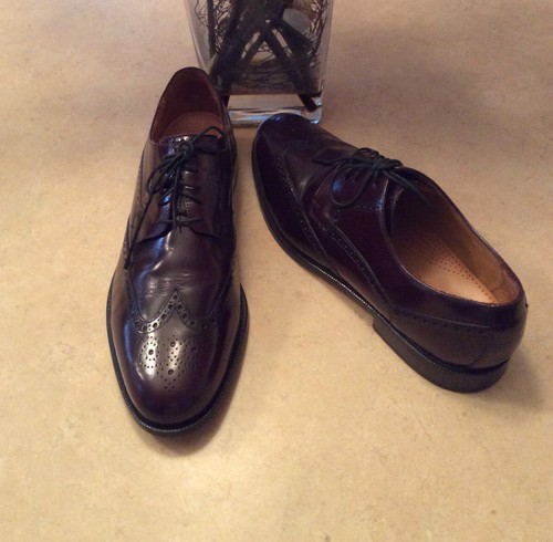 Cole Haan Men's Burgundy Brogue Derby 