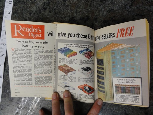 The Immortal Walter Ross Cardinal 1st Printing 1959 Original Ads Cards inside - Picture 13 of 17