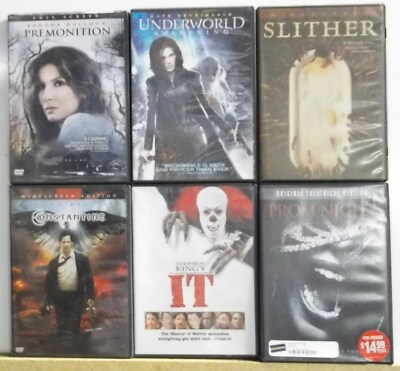 HORROR SCARY DVD Movies READ LIST Lot #H890 FREE US S