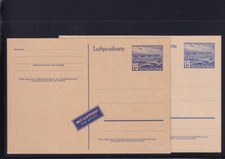 Berlin Ganzsache  P 16 a, P 16 b, ungebraucht