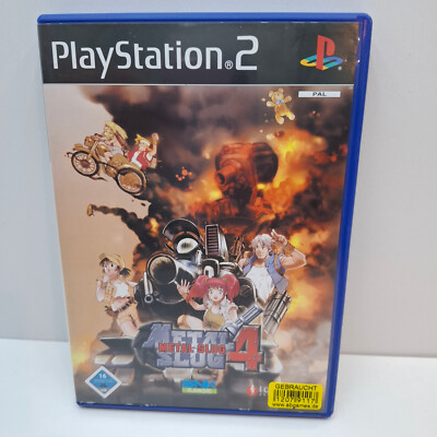 Metal Slug 4 - PS2 Playstation 2 Spiel  mit OVP & Anleitung - PAL - SNK