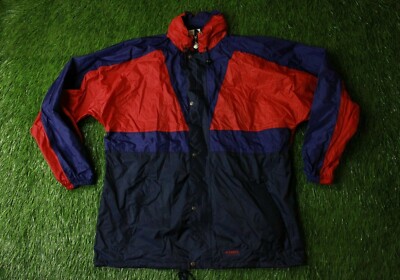 JEANTEX OUTDOOR ORIGINAL RARE VINTAGE 90'S TRACK TOP JACKET SIZE 46/48 //