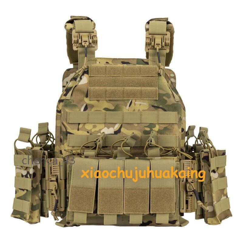 Tactical Vest Bulletproof Protective Vest Multifunctional Outdoor 