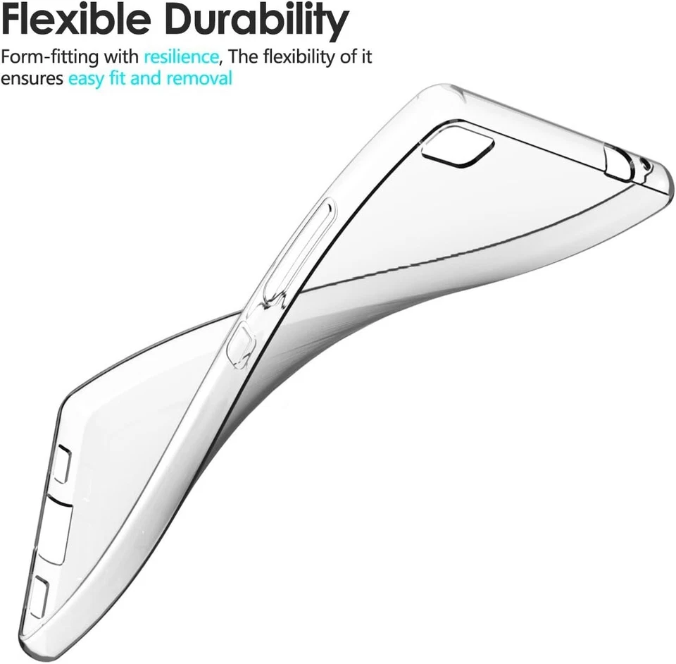 CUSTODIA SLIM BACK COVER per HUAWEI P8  +  PELLICOLA VETRO TEMPERATO - Immagine 4 di 4