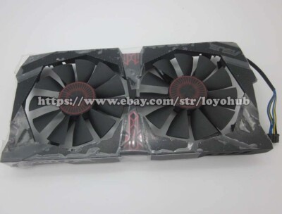 Genuine For STRIX-GTX750TI-OC-2GD5 Graphics Card Fan T128010SH 12V #F4