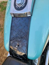 Harley Davidson 84-99 Softail - Diamond Plate Lower Dash Panel Tank Bib Fits All