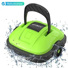 WYBOT Cordless Robotic Pool Cleaner Powerful Suction  Dual-Motor