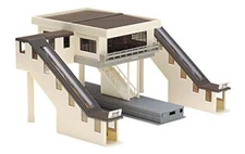 TOMYTEC TOMIX N Gauge Bridge Station Building Modern Model 4033 Railway Model