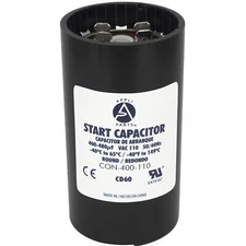 Appli Parts Motor Start Capacitor 400-480 MFD 110-125VAC Universal Electric