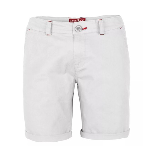 Mens Stretch Chino Short Casual Summer Wear Flat Front Slim Fit Plaid Half Pants - Picture 17 of 25