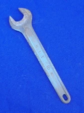 Vintage HIT - 17mm Offset Handle Open End Wrench Mechanic Tool West Germany