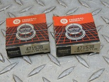  LOT OF 2 FEDERAL MOGUL NATIONAL 471538 OIL SEAL 0.687 x 1.250 x 0.250