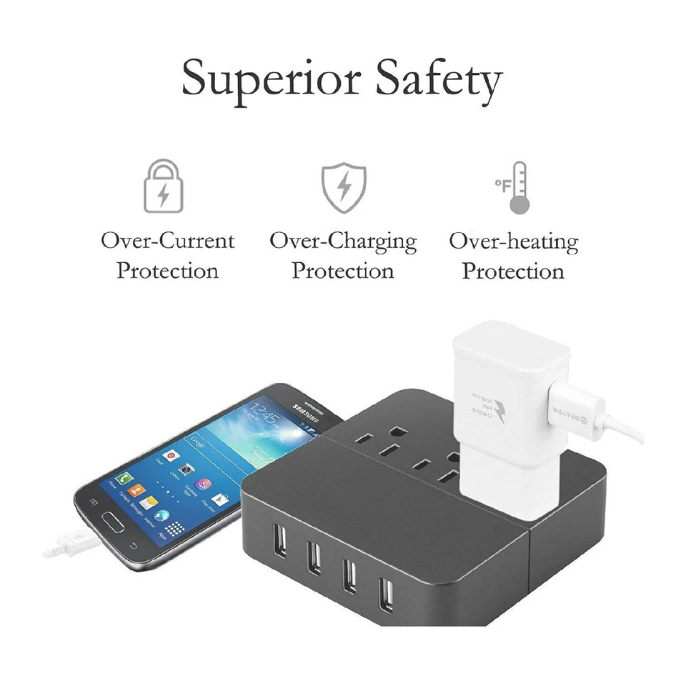 Adapter Travel Charger + USB Set for Samsung Galaxy Note 4,S5,S6/Edge, S7/Edge  - Image 2 of 3