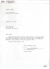 SORRELL BOOKE Signed Autograph 8.5x11 Letter Dukes of Hazzard JSA COA SORRELL BOOKE Signed Autograph 8.5x11 Letter Dukes of Hazzard JSA COA