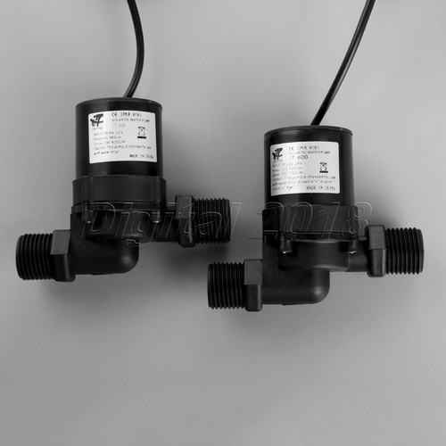 Bomba de circulación de agua caliente de 12 V/24 V motor sin escobillas bomba de CC cable interfaz hembra - Imagen 4 de 8