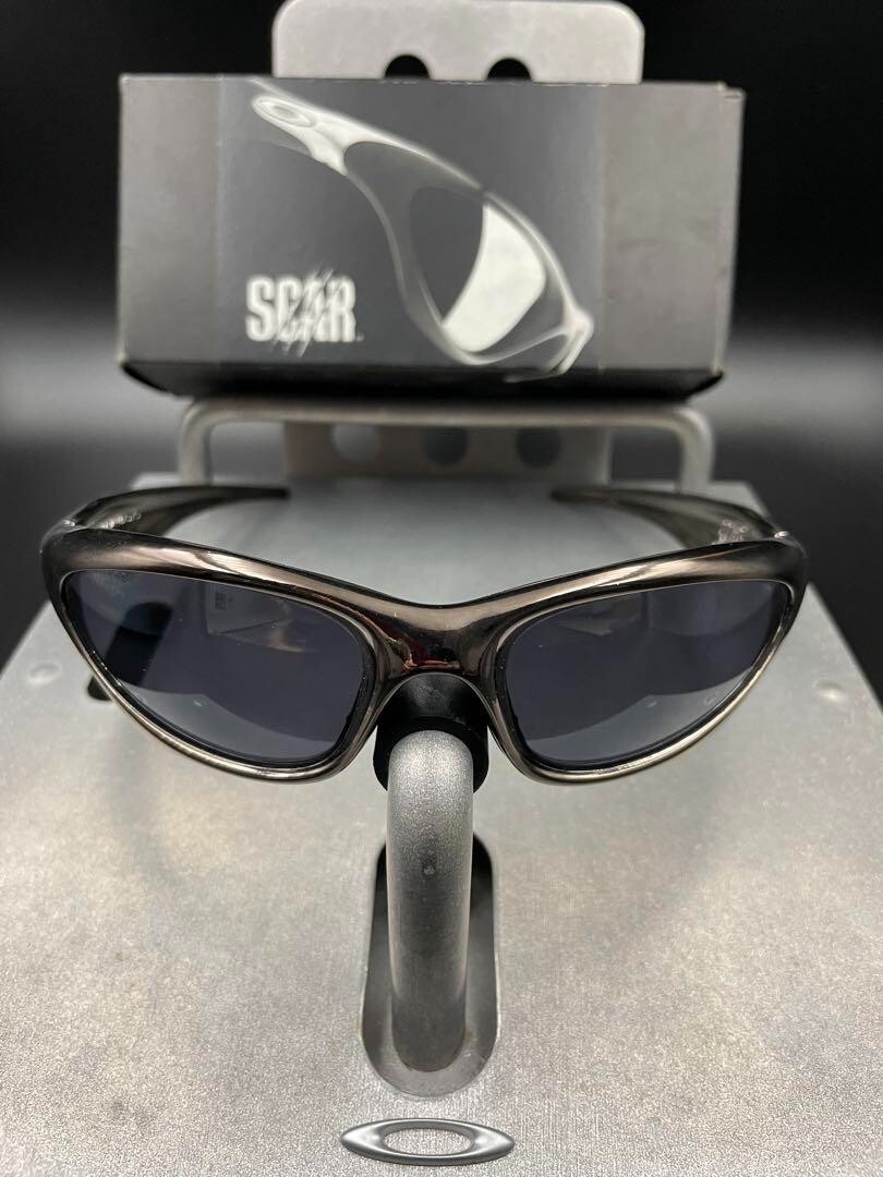 oakley scarr out of print Complete box sunglasses eyewear Fashion