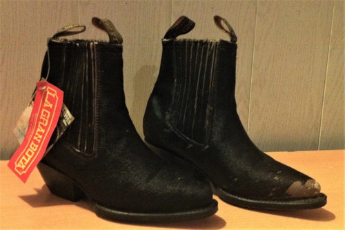 BOTINES MEXICANOS PELO POTRO - MARCA " LA GRAN BOTA " - VINTAGE 90s - Imagen 2 de 12