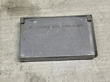 NEW Preferred Ind. Weatherproof Horizontal GFI Flip Cover, Single Gang, Grey