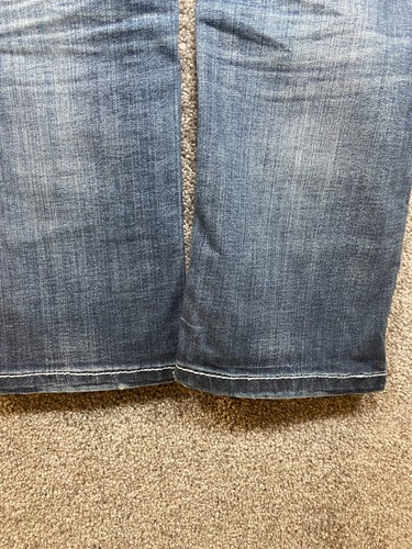 BKE Payton Jeans Damen 28 (34 x 24,5) Blau Distressed Low Rise Straight Leg - Bild 4 von 14