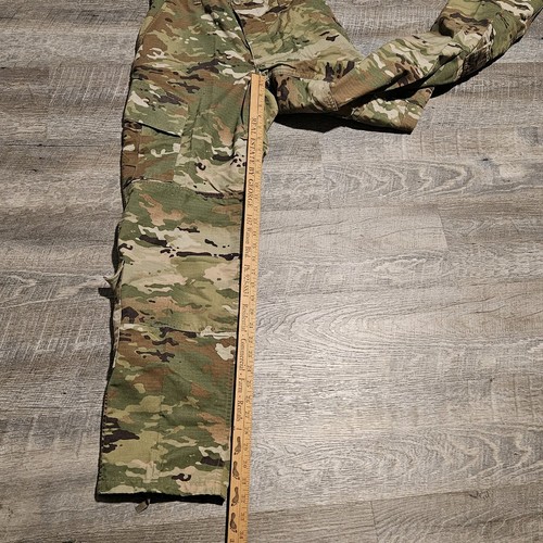 Trouser Army Combat Uniform Small Regular Multicam Inseam 29.5-31.5 Waist 37-31" - Picture 10 of 13