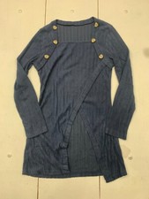 Womens Navy Blue Sweater Dress Size Large