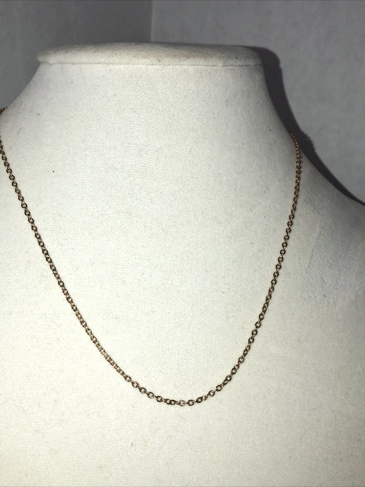 lote de 10 collares tono dorado avon sin marca Love Heart Foto 3 de 4