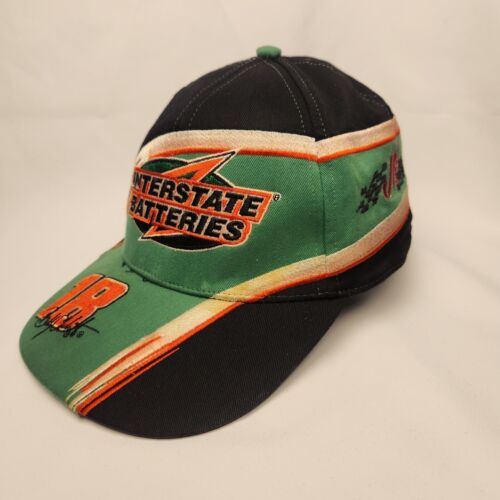 vtg Bobby Labonte 2000 champion Interstate batteries snapback Hat Cap - Picture 2 of 9