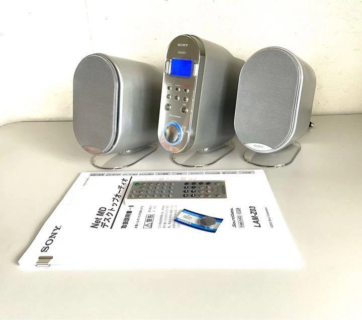 SONY net MD desktop audio LAM-Z03 operation confirmed | eBay