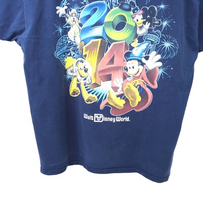 Walt Disney World 2014 Graphic Print T Shirt Mens XL Disneyland