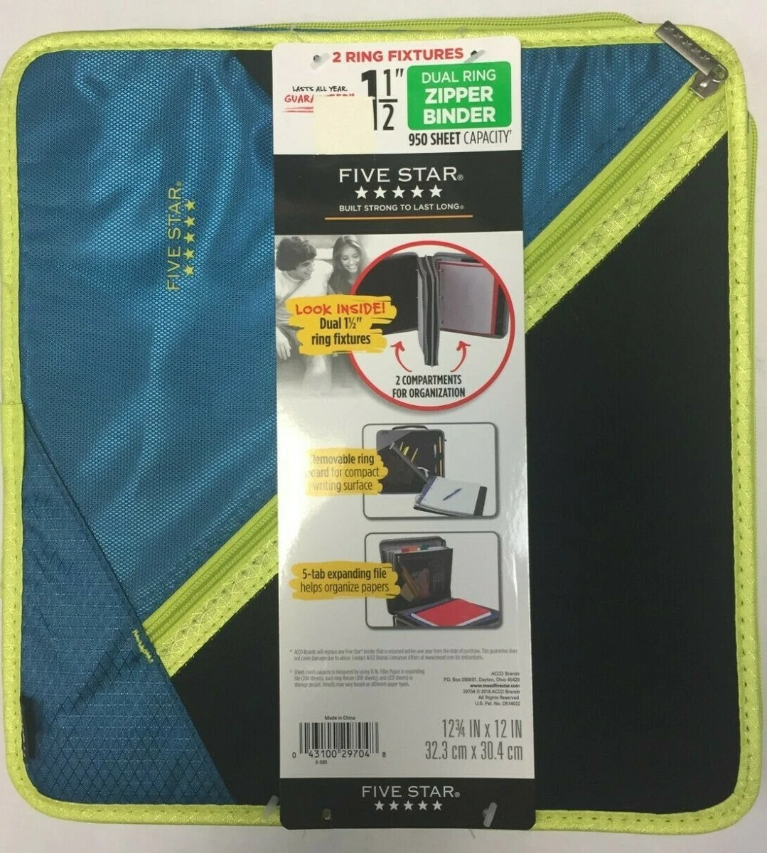 MEAD 3RING BINDER WITH EXPANDING FILE