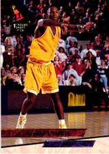 1993-94 Ultra Los Angeles Lakers Basketball Card #95 George Lynch Rookie. rookie card picture