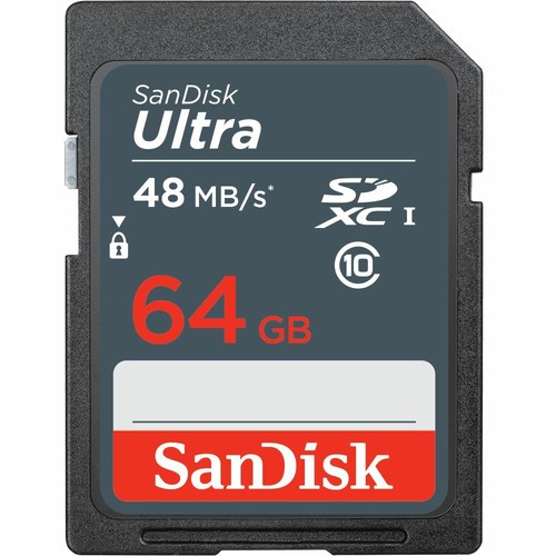 SanDisk Ultra 64GB SDXC Memory Card Class 10 UHS-I 48MB/s SDSDUNB-064G-GN3IN - Picture 3 of 10