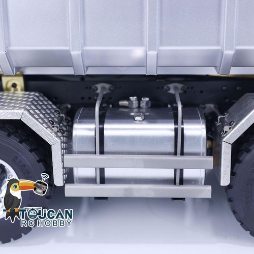 LESU 8x8 Hydraulic RC Full-Dump Truck 1/14 RTR Remote Control Dumper Rear Hook - Picture 17 of 23
