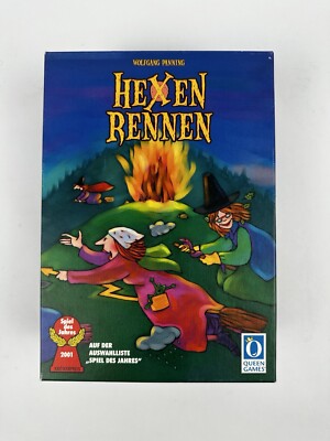 Brettspiel - Hexen Rennen - Queen Games - Vollständig