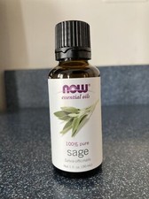 Now Essential Oil - Sage. 1 Oz Bottle
