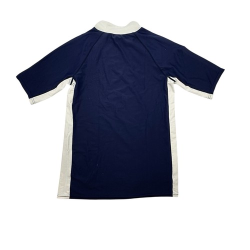 Polo Ralph Lauren Youth Rash Guard Big Pony Blue White Orange Swimwear XL 18-20 - Picture 2 of 6