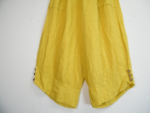 LAGENLOOK100% LINEN CROPPED PANTS IN 9 COLS SIZES :Plus:1(L) Plus 2(XL)Plus3(XXL - Picture 106 of 117