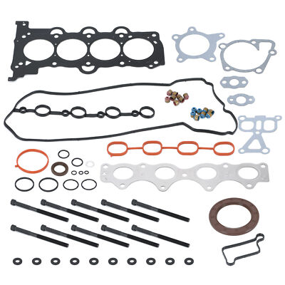 1.6L Head Gasket Set +Bolts For 2012-16 Hyundai Accent Veloster Kia Rio L4