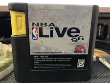 NBA Live 96 (Sega Genesis, 1995) 16 Bit Authentic Cartridge Only TESTED/WORKS!!