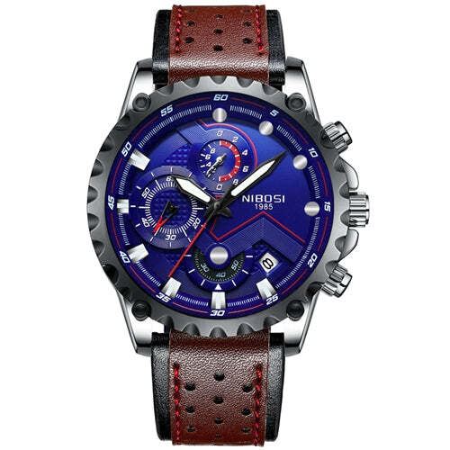 Relojes de pulsera de lujo de marca superior NIBOSI para hombre - Imagen 13 de 18