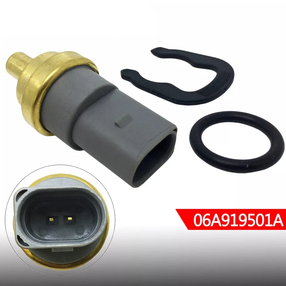 Sensor de temperatura del refrigerante del motor Quattro Allroad 06A919501 para VW Porsche Audi Foto 4 de 4