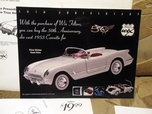 ZWEI SELTENE WIX Verkäufer Kit 50th Anniversary 1953 Korvette 1 OFFEN 1 VERSIEGELT - Bild 5 von 20