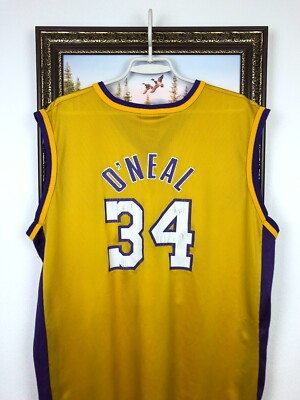 Vintage 90's Champion Los Angeles Lakers NBA #34 O'neal Jersey