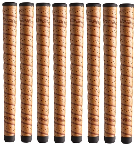 8 x Winn Golf Dri-Tac DriTac Wrap Soft Copper 6DTWR-CP Midsize Grips USA Dealer