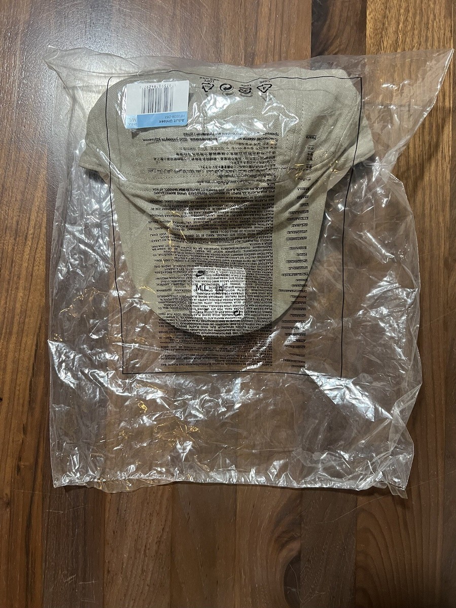 STÜSSY & NIKE FLY CAP Unisex Linen Hat Size M/L in “Chino