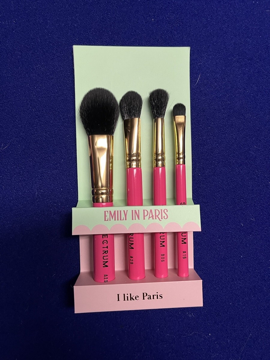Spectrum Beauty Emily In Paris Makeup Brush Piece Set New