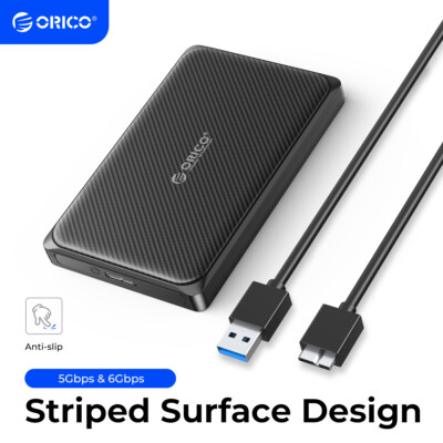 ORICO 2,5'' HDD Festplattengehäuse 6Gbps USB C USB 3.2 Gen 2 HDD Gehäuse DE